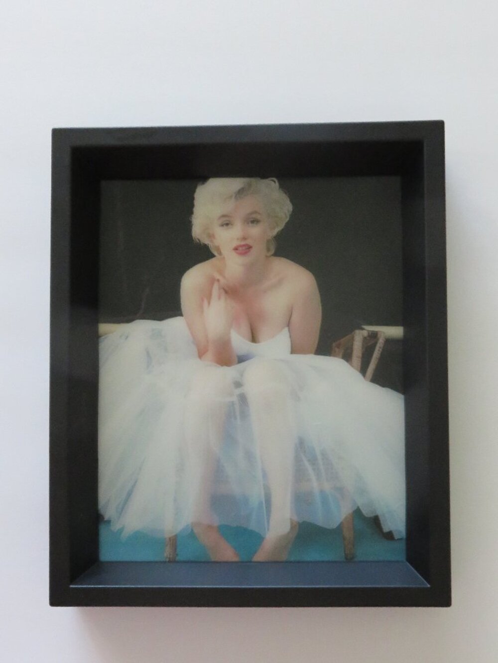 3D Marilyn Monroe Black & color Picture